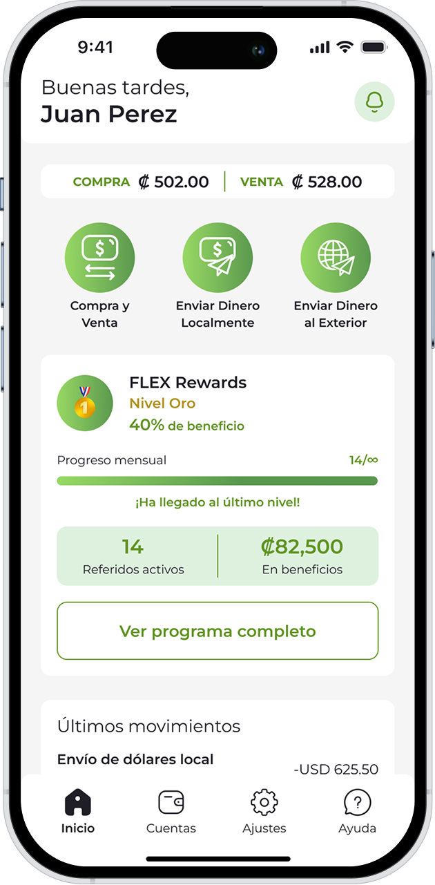 Flex Homepage